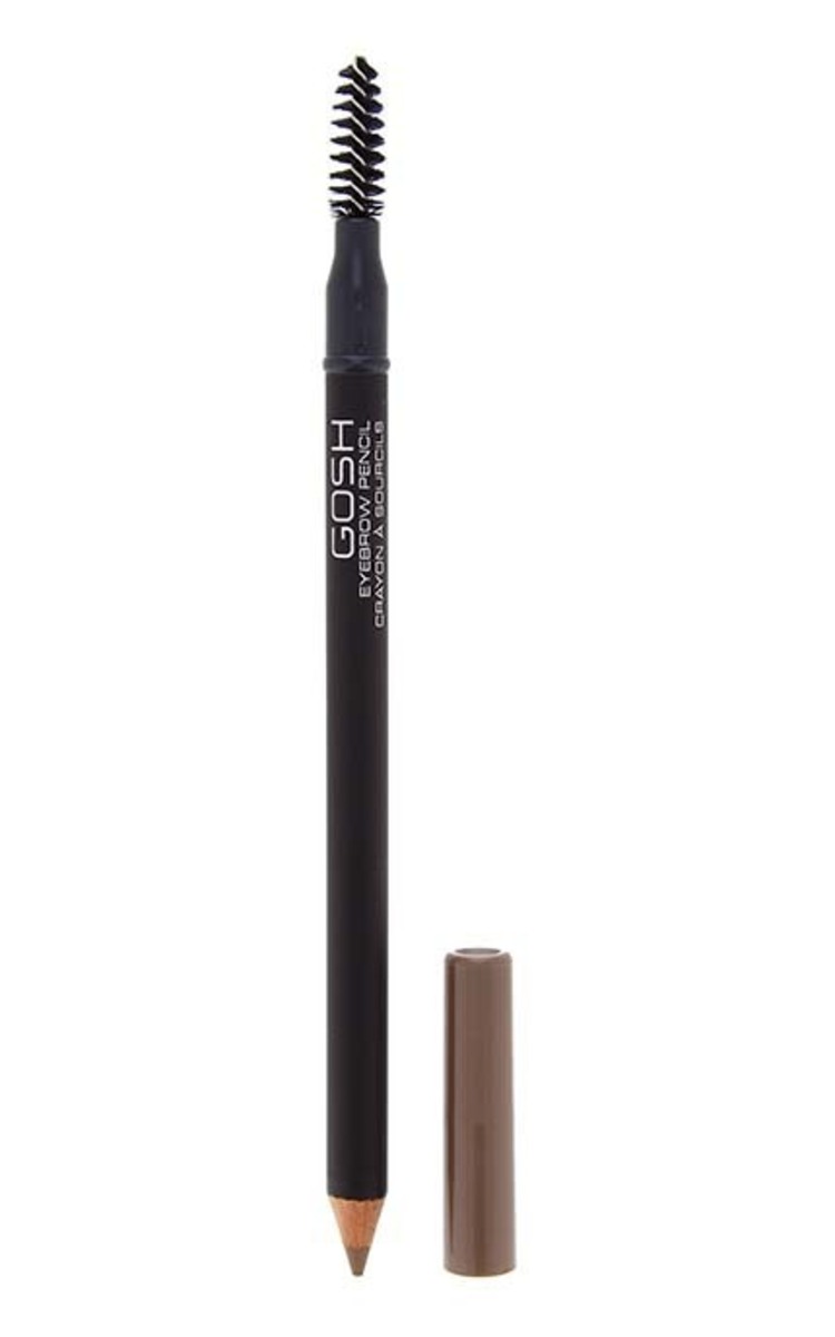 GOSH GOSH Eyebrow Pencil карандаш для бровей, 03 Grey Brown, 1.2г Grey Brown