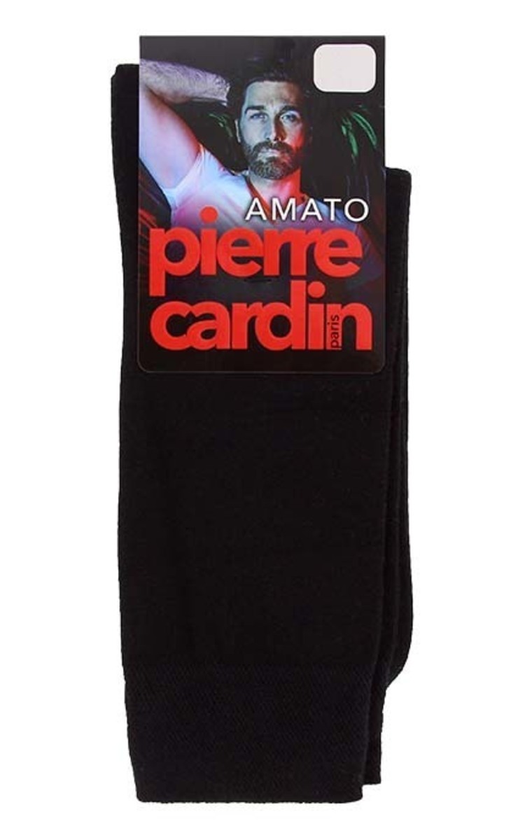 P.CARDIN PIERRE CARDIN Amato vīriešu zeķes, 42-44, Nero Ultra Black