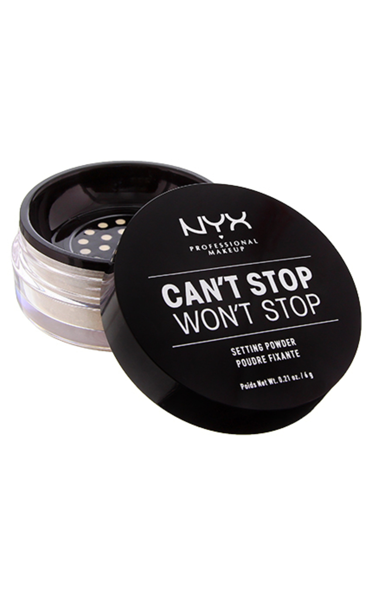 NYX PROFESSIONAL MAKEUP NYX PROFESSIONAL MAKEUP Cant't Stop Won't Stop фиксирующая пудра, 01 Light, 6г Light