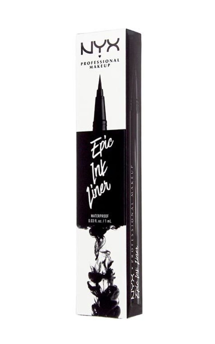 NYX PROFESSIONAL MAKEUP NYX PROFESSIONAL MAKEUP Epic Ink лайнер для глаз, Shade 01, 1мл Ultra Black