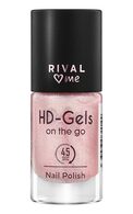 RIVAL LOVES ME HD-Gels лак для ногтей, 06 Shiny Star, 9мл