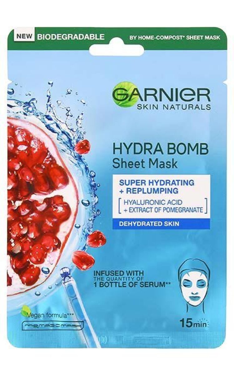 GARNIER GARNIER Hydra Bomb sejas maska, 28g 1 gab.