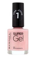 RIMMEL Super Gel лак для ногтей,  021 New Romantic, 12мл