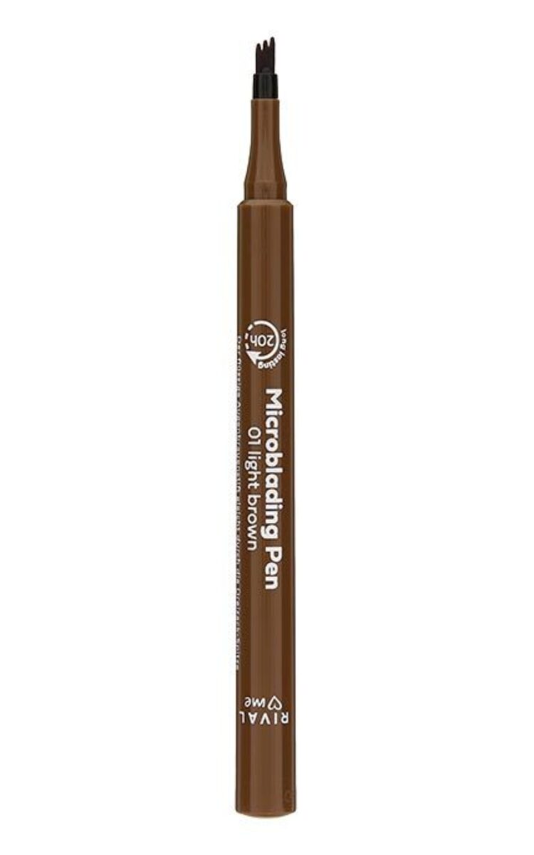 RIVAL LOVES ME RIVAL LOVES ME Microblading фломастер для татуажа бровей, 01 Light Brown Light Brown