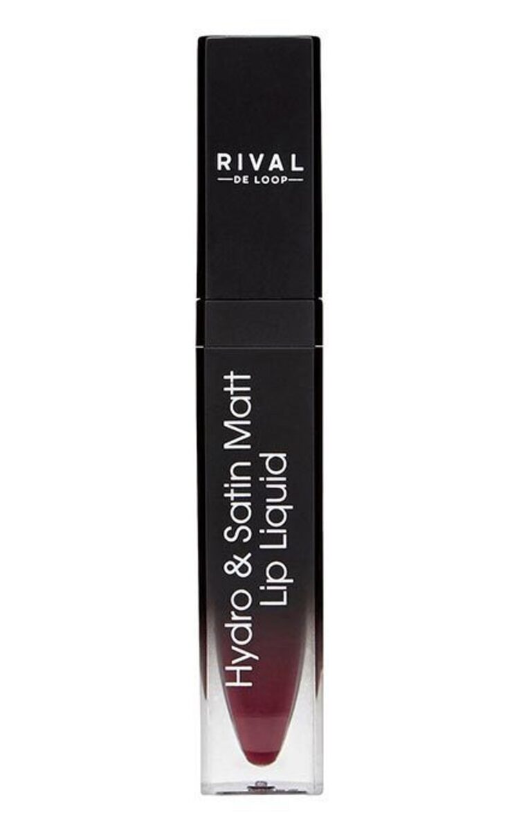 RIVAL DE LOOP RIVAL DE LOOP Hydro & Satin Matt šķidrā lūpu krāsa, 03, 6,5ml bordeaux