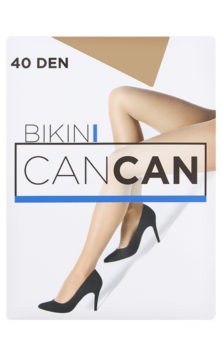 CANCAN Bikini 40den zeķbikses, Natural, izmērs 4 1 PCS