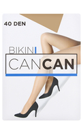 CANCAN Bikini 40den zeķbikses, Natural, izmērs 4