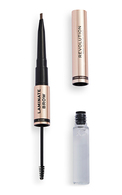 MAKEUP REVOLUTION Laminate Brow līdzeklis uzacu laminēšanai, Dark Brown, 2ml