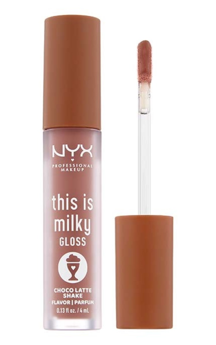 NYX PROFESSIONAL MAKEUP NYX PROFESSIONAL MAKEUP This Is Milky Gloss блеск для губ, 19 Choco Latte Shake, 4мл Choco Latte Shake