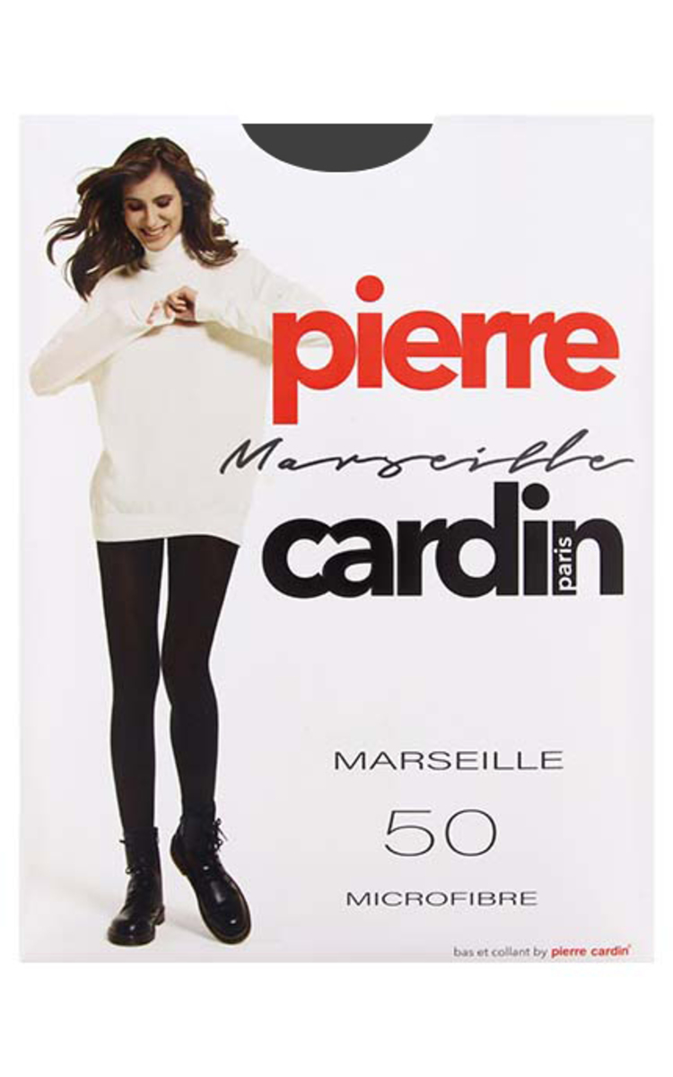 P.CARDIN PIERRE CARDIN Marseille 50den zeķbikses, Fumo, izmērs 4 Fumo