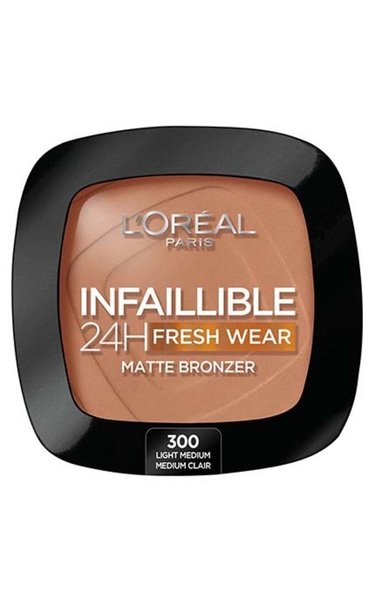 L`OREAL PARIS L`OREAL PARIS Infaillible Matte Bronzer бронзирующая пудра, 300 Medium Clair, 1шт. Medium Clair