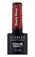 CLARESA Гель-лак для ногтей, Dusty Rose 3, 5г