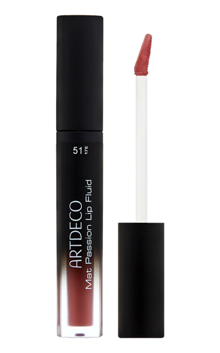 ARTDECO ARTDECO Mat Passion Lip Fluid lūpu krāsa, 51 burnt rose, 3ml burnt rose