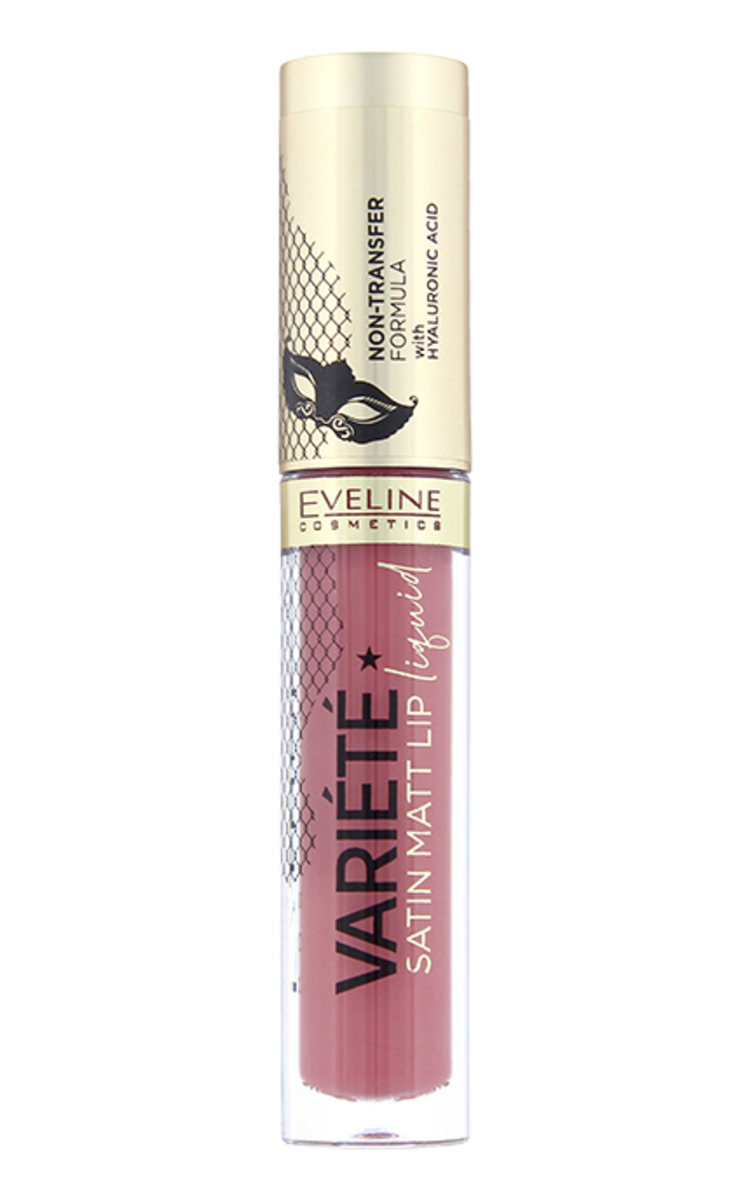 EVELINE EVELINE Variete Satin Matt šķidrā lūpu krāsa, 03, 4,5ml X