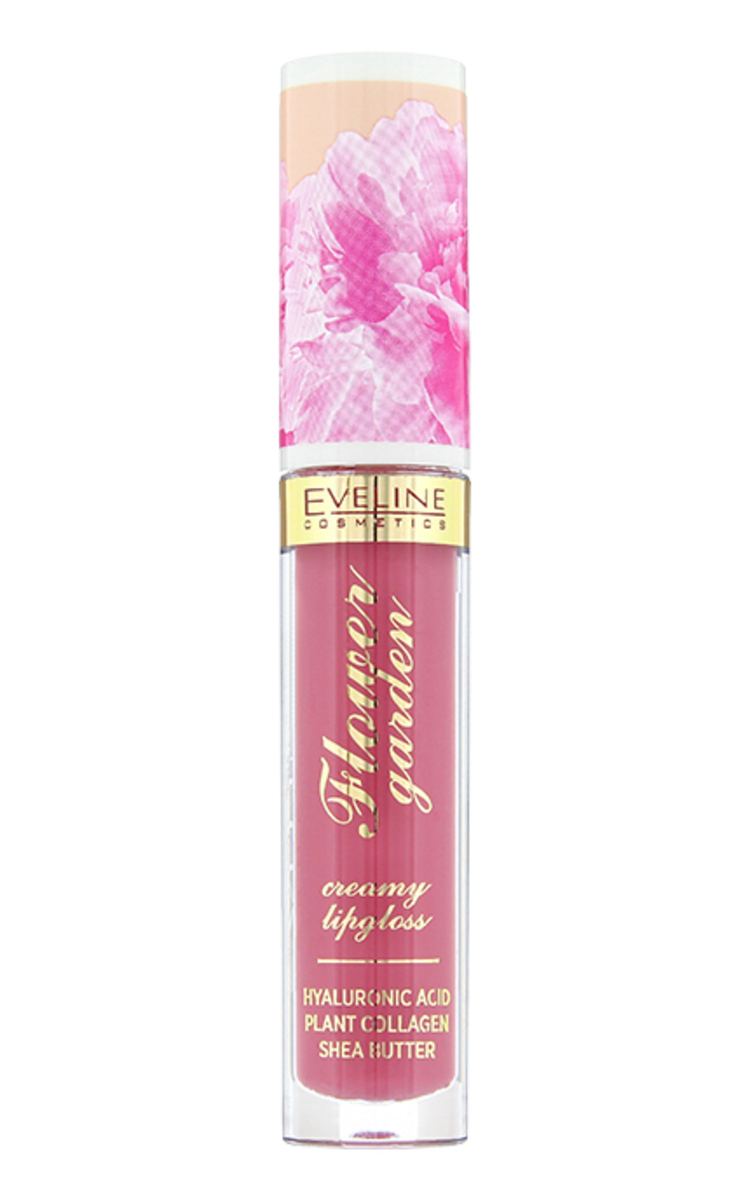 EVELINE EVELINE Flower Garden Creamy lūpu spīdums, 03, 4,5ml X