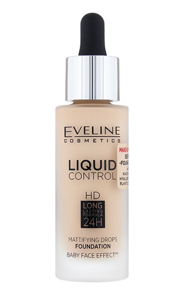 EVELINE EVELINE Liquid Control tonālais krēms, 35, 32ml X