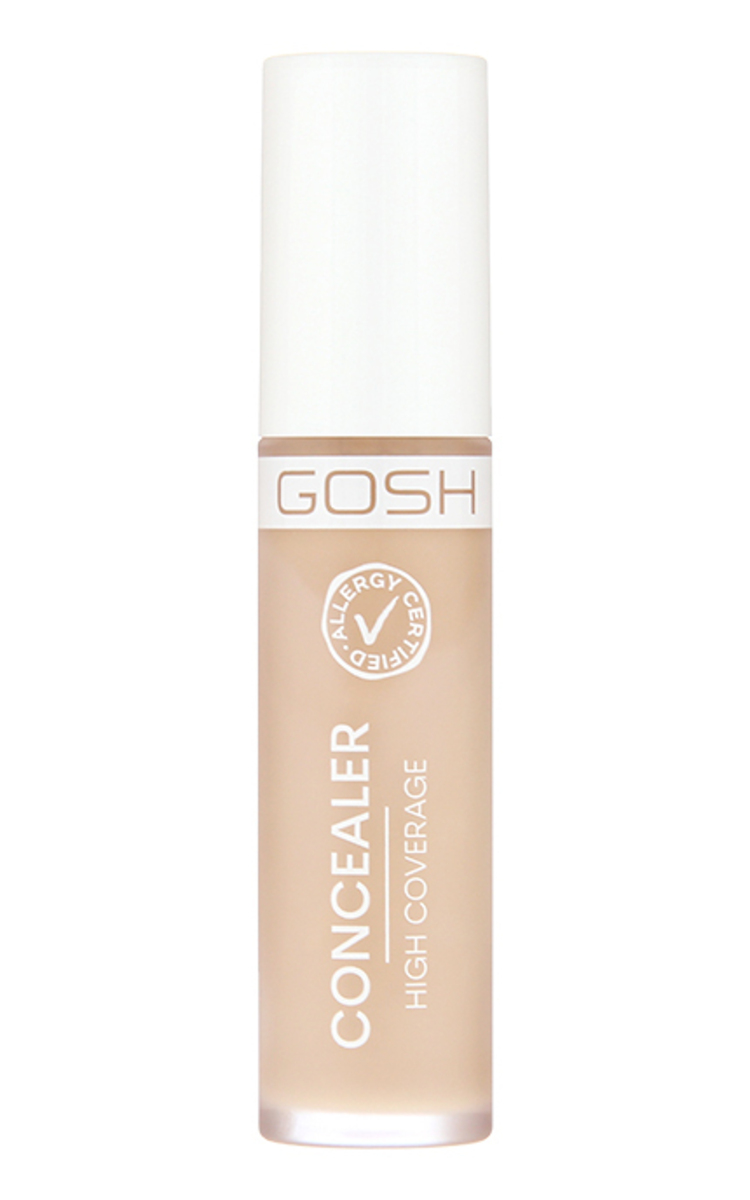 GOSH GOSH High Coverage konsīleris, 001 Porcelain, 6ml Porcelain