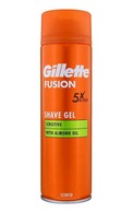 GILLETTE Fusion5 x Action Sensitive skūšanās želeja, 200ml