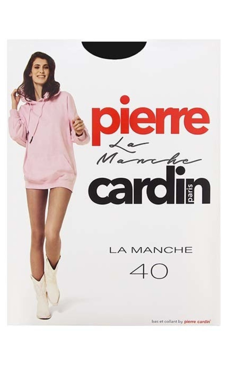 P.CARDIN PIERRE CARDIN La Manche 40den колготки, Nero, размер 3 Ultra Black