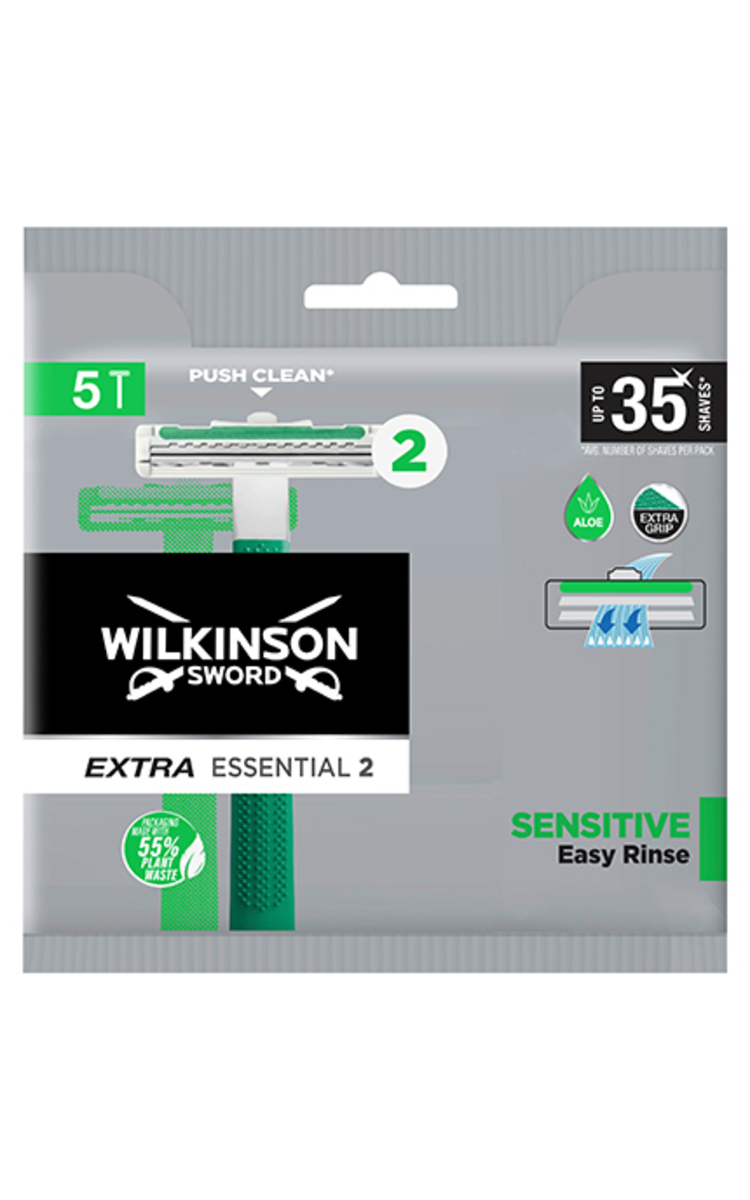 WILKINSON WILKINSON Extra2 oдноразовый мужской бритвенный станок, 5шт. 5 шт