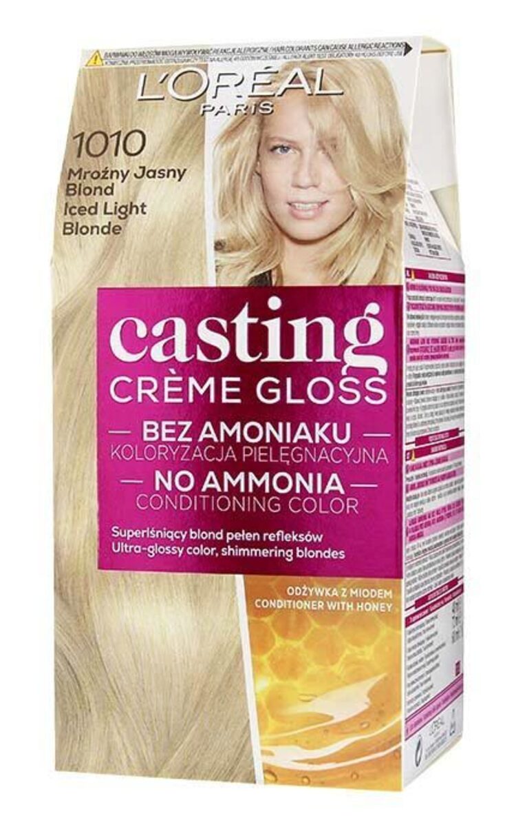 CASTING CASTING Creme Gloss краска для волос, 1010 Iced Light Blonde 1 шт