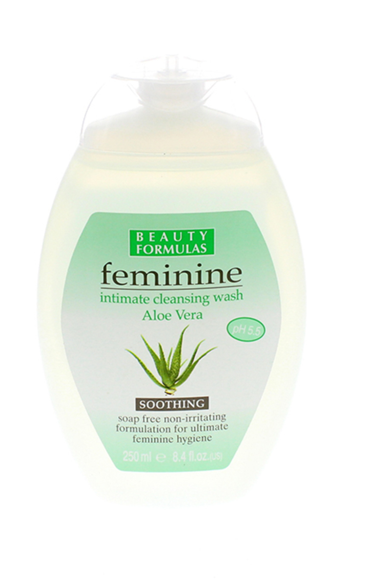 BEAUTY FORMULAS BEAUTY FORMULAS Aloe Vera мыло для интимной гигиены, 250мл 250 мл