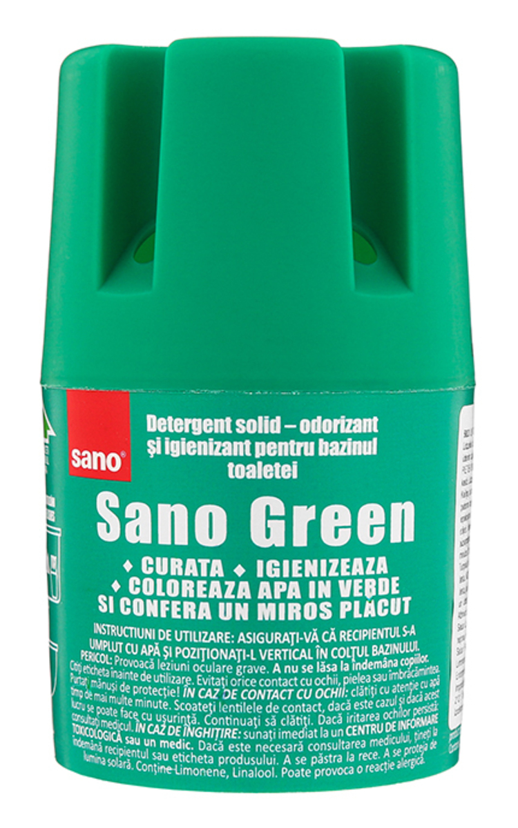 SANO SANO Green блок для смывного бачка, 150г 150 г