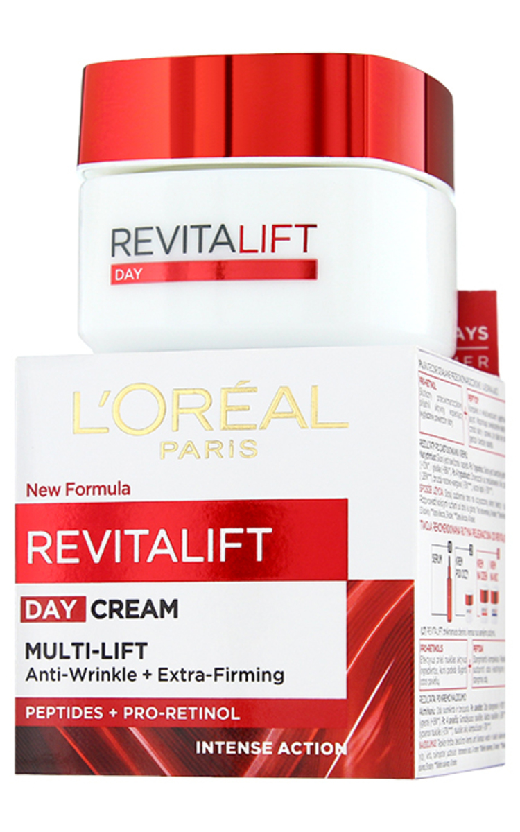 L`OREAL L'OREAL PARIS Revitalift Classic Multi-Lift nostiprinošs pretgrumbu dienas krēms, 50ml 50 ml