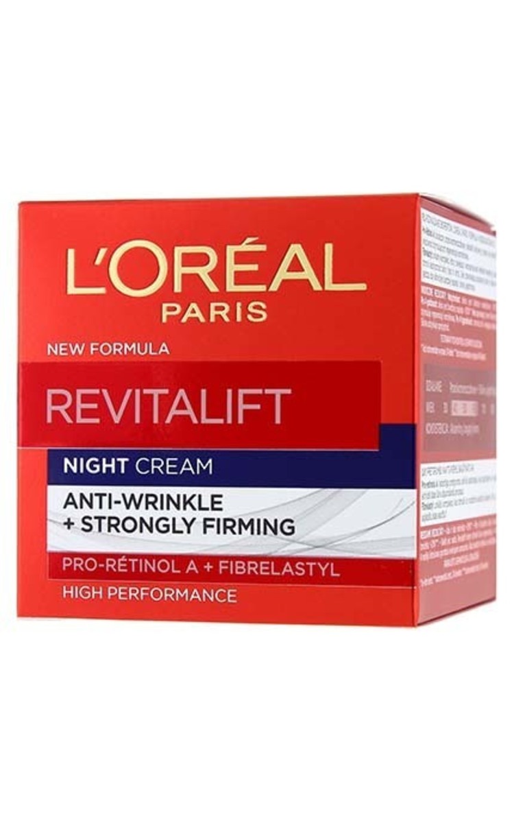 L`OREAL L'OREAL PARIS Revitalift Classic Multi-Lift nostiprinošs pretgrumbu nakts krēms, 50ml 50 ml