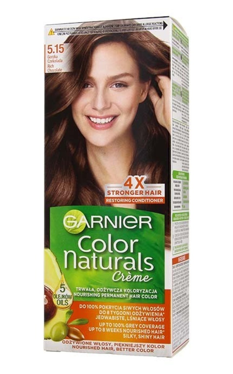 GARNIER COLOR NATURALS GARNIER COLOR NATURALS Краска для волос, 5.15 Rich Chocolate 1 шт