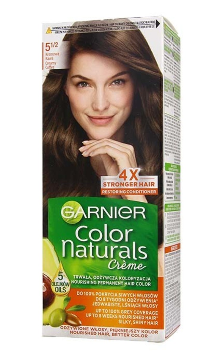 GARNIER COLOR NATURALS GARNIER COLOR NATURALS Краска для волос, 5 1/2 Creamy Coffee 1 шт