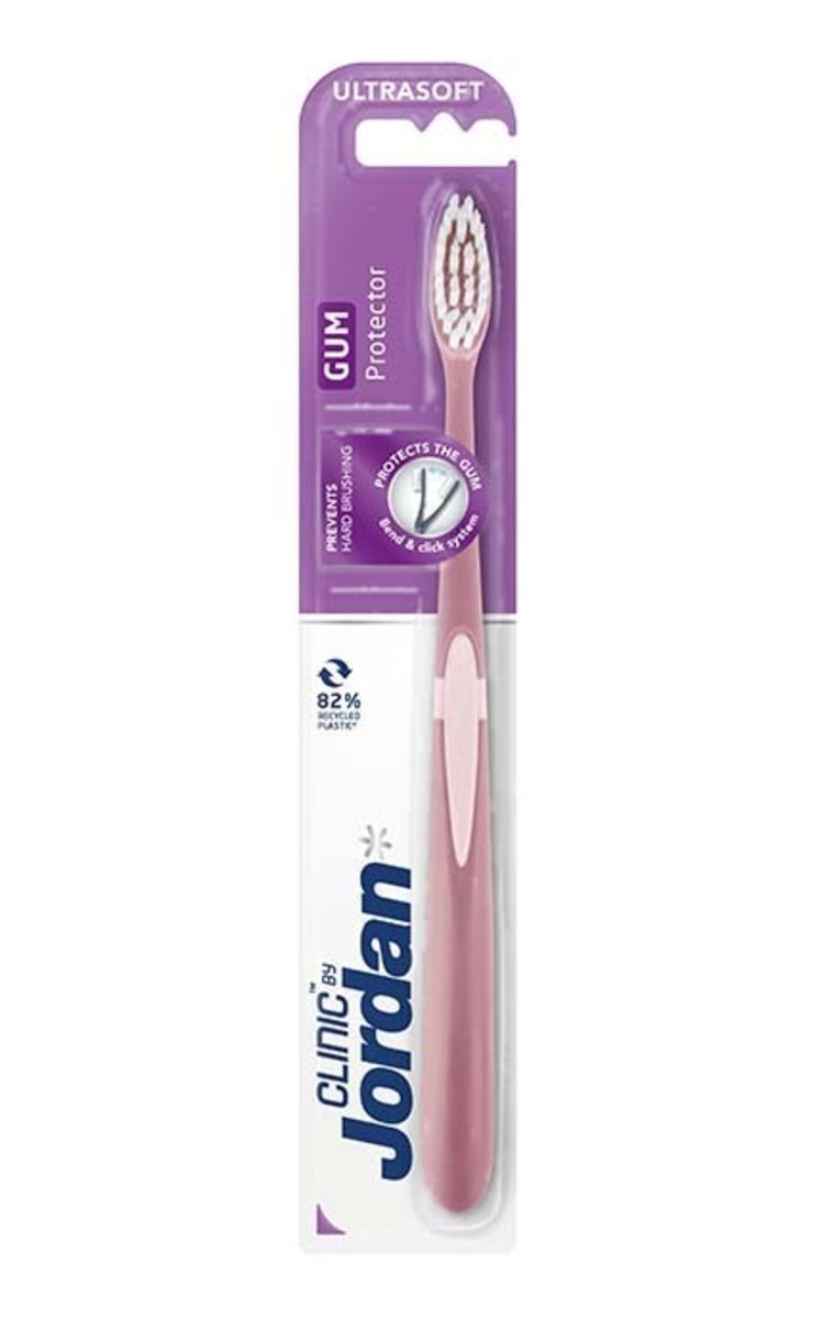 JORDAN JORDAN Clinic Gum Protector Ultrasoft zobu birste (dažādas krāsas) 1 gab.