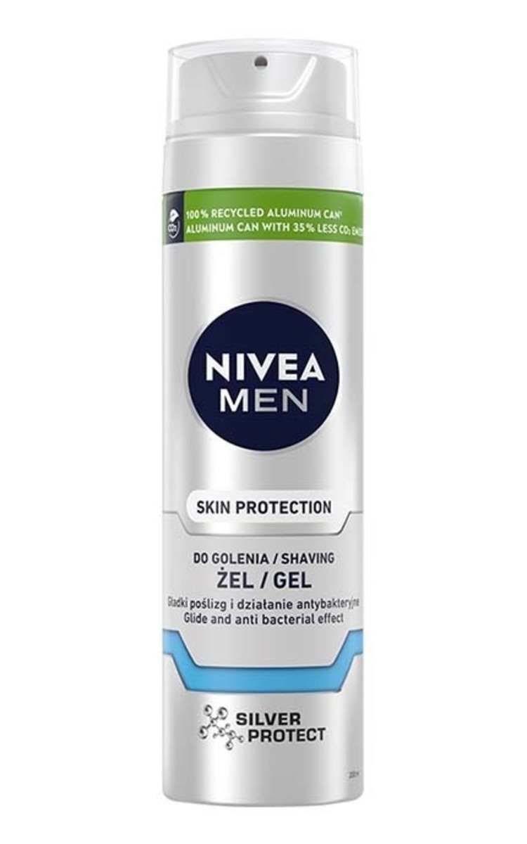 NIVEA MEN NIVEA MEN Silver Protect гель для бритья, 200мл 200 мл