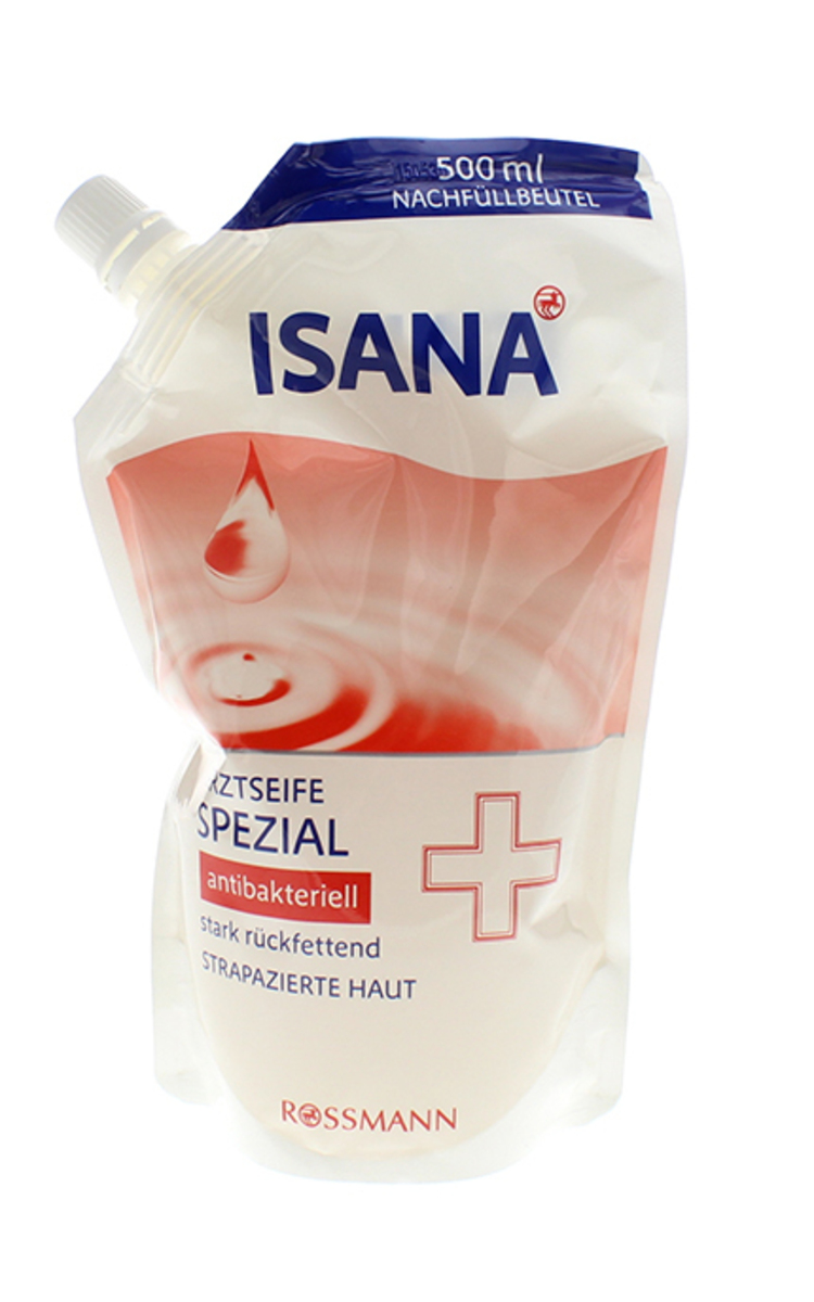 ISANA ISANA Artzseife Spezial šķidrās ziepes rezerve, 500ml 500 ml