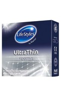 LIFESTYLES Ultra Thin by Manix prezervatīvi, 3gab.