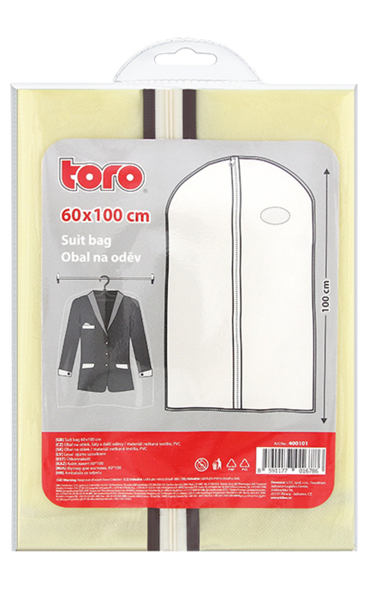 TORO TORO Apģērbu maiss 60x100cm 1 gab.