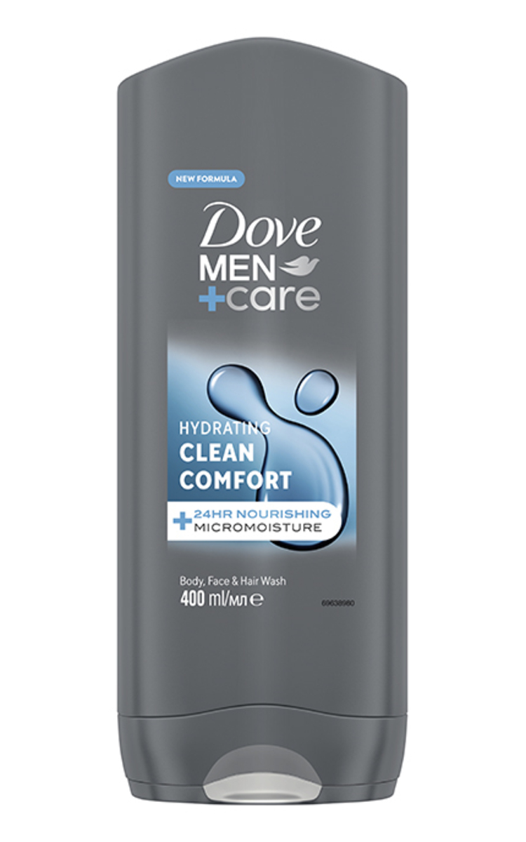 DOVE MEN DOVE MEN Clean Comfort гель для душа, 400мл 400 мл