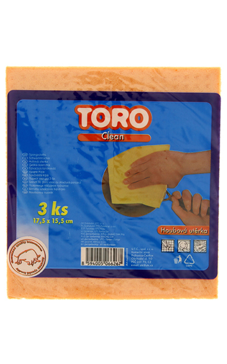 TORO TORO Впитывающие влагу тряпочки, 3шт. 3 шт