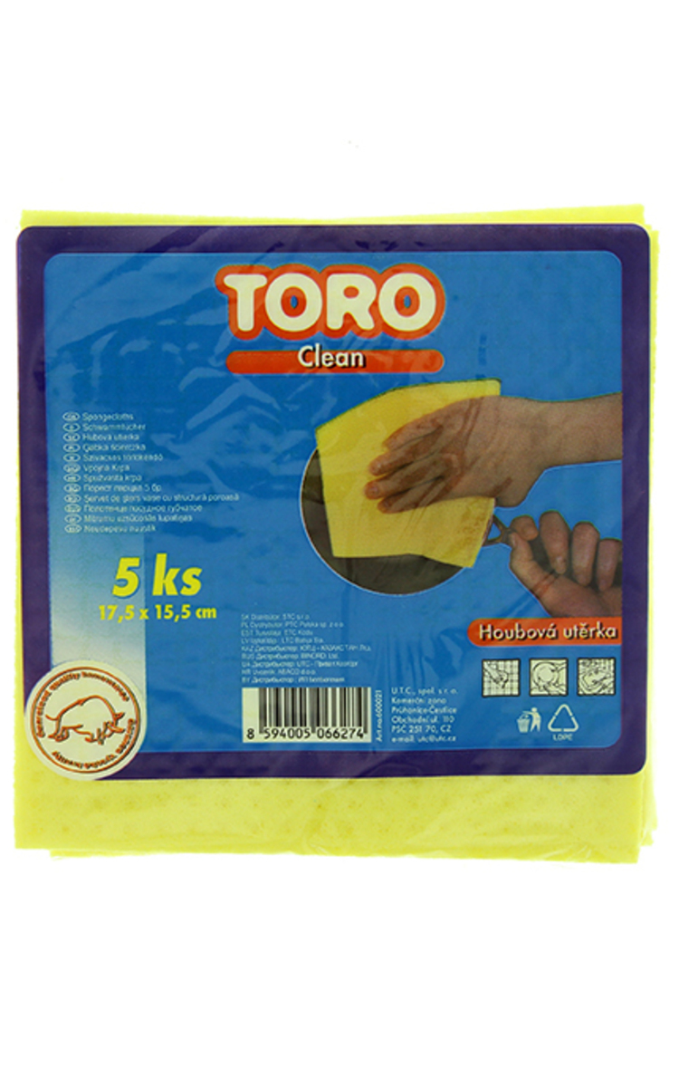 TORO TORO Впитывающие влагу тряпочки, 5шт. 5 шт