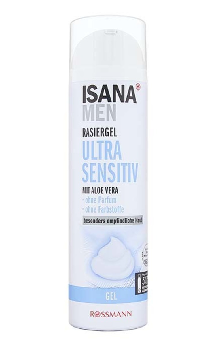 ISANA MEN ISANA MEN Ultra Sensitiv гель для бритья,  200мл 200 мл