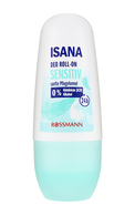 ISANA Sensitive dezodorants-rullītis, 50ml