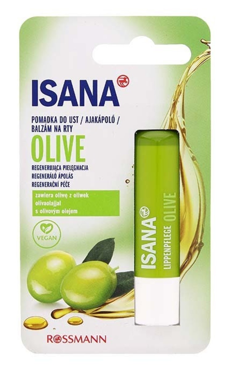 ISANA ISANA Olive бальзам для губ, 4.8г 1 шт