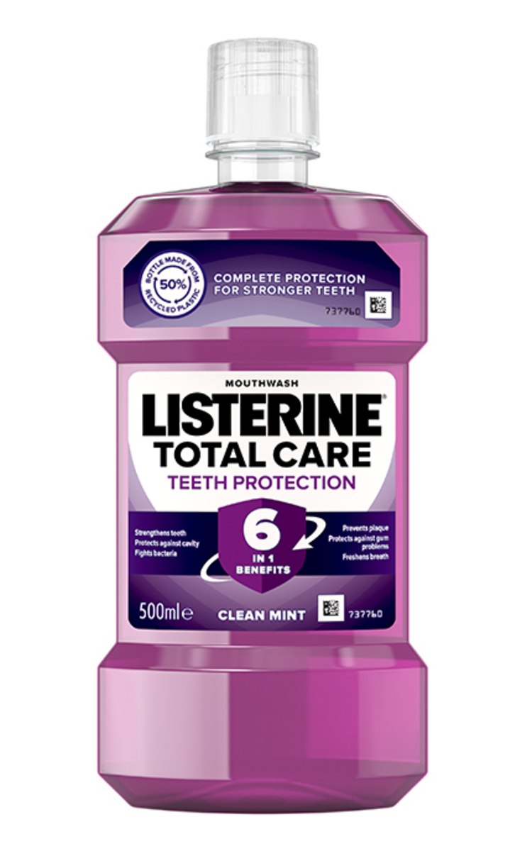 LISTERINE LISTERINE Total Care mutes skalošanas līdzeklis, 500ml 500 ml