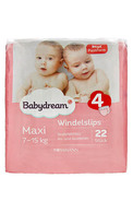 BABYDREAM Maxi4 трусики, 7-15кг, 22шт.