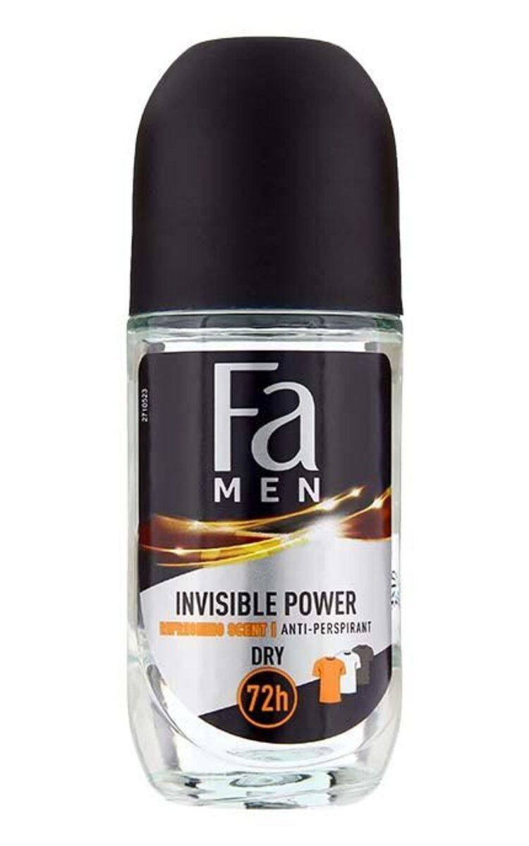 FA FA MEN Invisible Power rullīša antiperspirants, 50ml 50 ml