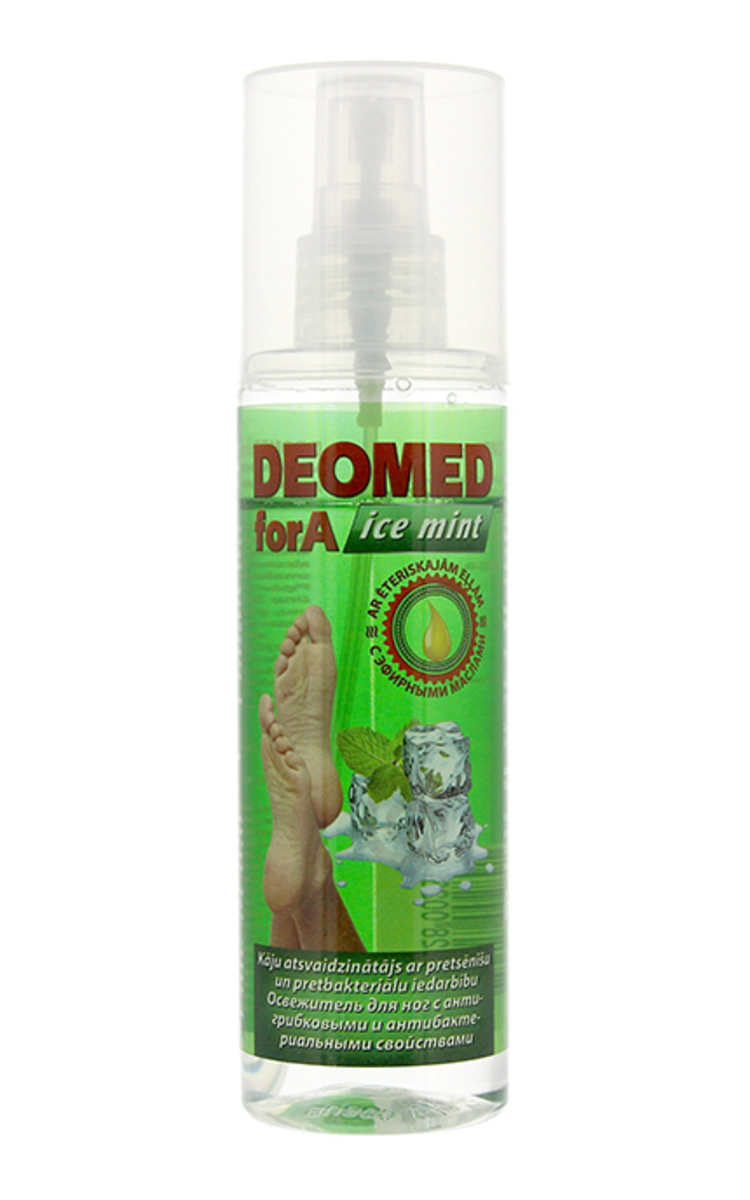 DEOMED DEOMED Ice Mint освежитель для ног с охлаждающим эффектом, 170мл 170 мл