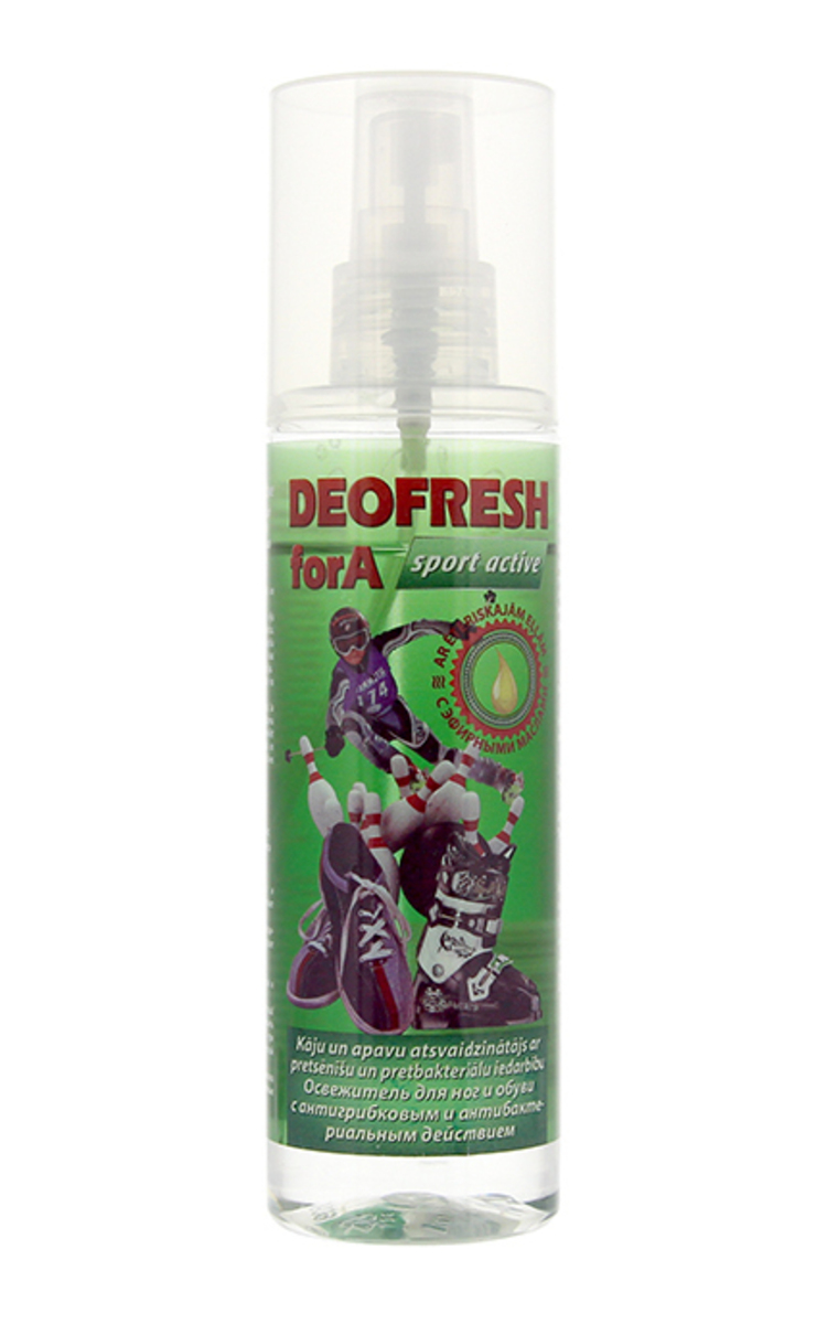 DEOFRESH DEOFRESH Sport Active kāju un apavu atsvaidzinātājs, 170ml 170 ml