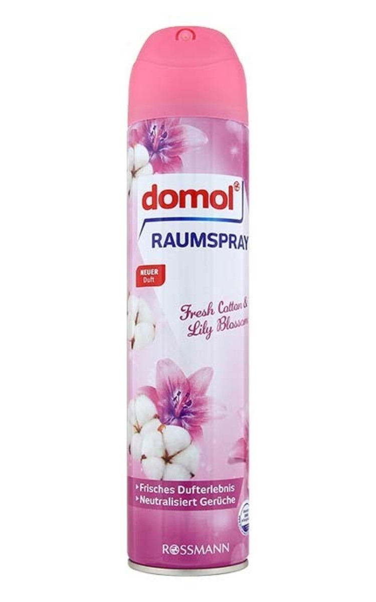 DOMOL DOMOL Fresh Cotton&Lily Blossom освежитель воздуха, 300мл 300 мл