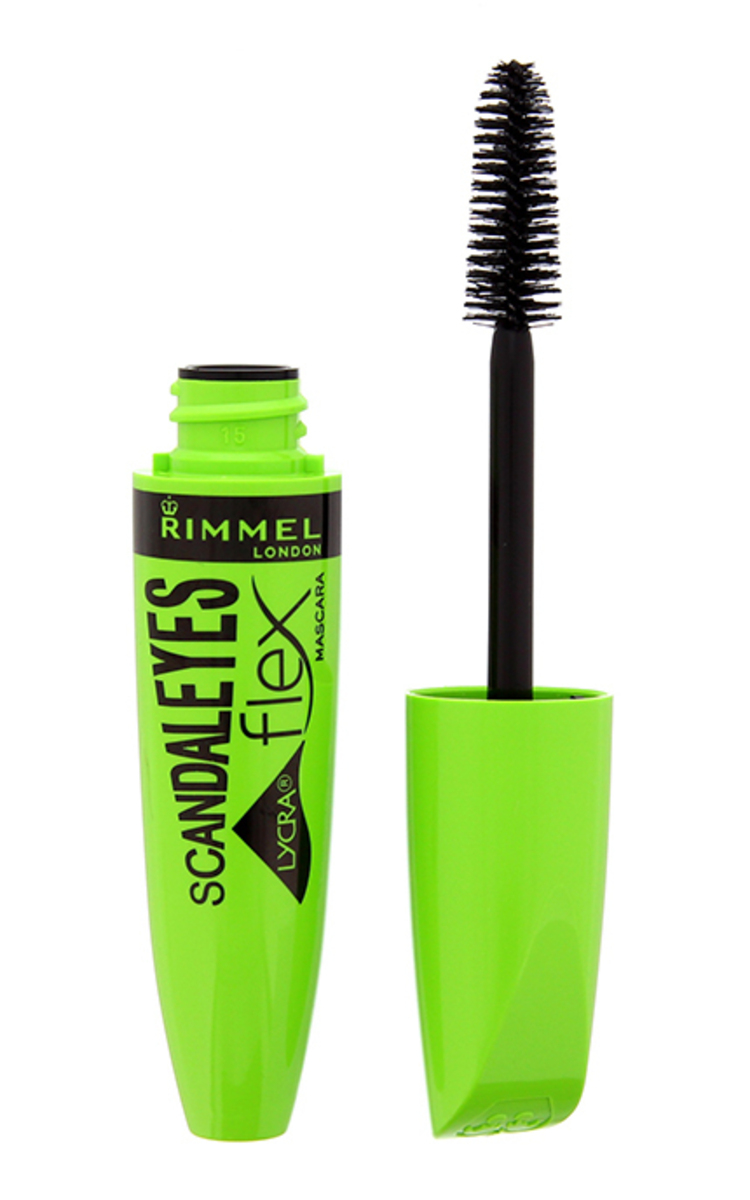 RIMMEL RIMMEL Scandaleyes Lycra Flex тушь для ресниц, Black, 12мл Ultra Black