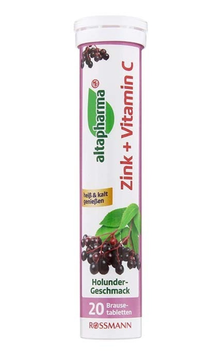 ALTAPHARMA ALTAPHARMA Zink+Vitamin C пищевая добавка, 20табл. 20 шт